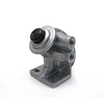 PARKER FILTROS | KR5025 | CABECOTE COM VALVULA PARA FILTRO DIESEL/RACOR SEPARADOR DAGUA (PF420) MB (COM 2 ENTRADAS E 2 SAIDAS ROSCA M16X1,5) (ROSCA 1-12) (COM 1 BUJAO DE FECHAMENTO)
