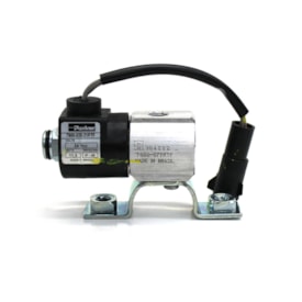 PARKER VALVULAS | 7600077RTF | VALVULA SOLENOIDE 24V FORD/VW (ROSCA 1/4 NPT)  (CONECTOR REDONDO - CHICOTE 170MM)