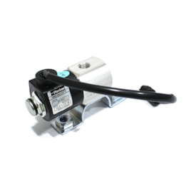 PARKER VALVULAS | 7600145TF | VALVULA SOLENOIDE 24V FORD/VW (ROSCA 1/4 NPT) (PLUG RETANGULAR - CHICOTE 155MM) (2 FIOS)