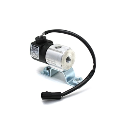 PARKER VALVULAS | 7600145TH | VALVULA SOLENOIDE 12V VW (ROSCA 1/4 NPT) (CONECTOR RETANGULAR) (2 FIOS)