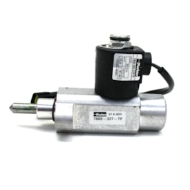 PARKER VALVULAS | 7600327TF | VALVULA SOLENOIDE 24V 3/2 VIAS VW CAMBIO ZF (ROSCA M12X1,5) (CHICOTE CONECTOR RETANGULAR)
