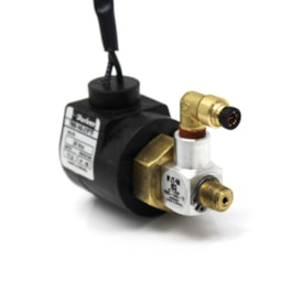 PARKER VALVULAS | 7600346TF | VALVULA SOLENOIDE 24V VW CAMBIO EATON (ROSCA 1/8 NPT) (CONECTOR RETANGULAR) (2 FIOS)