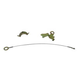 PATRAL | 1687A | JG REPARO COM CABO ACO SAPATA/PATIM FREIO TRASEIRO LE | VW DELIVERY 5140 (..12) | FORD F4000 (85/05) | MICRO ONIBUS AGRALE VOLARE A5/A6 | GM A40/C40/D40 (PARA 1 LADO)