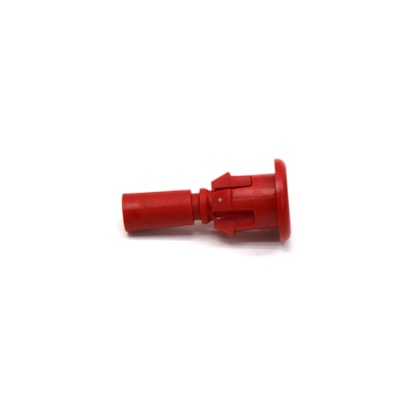 PLASTCAR | P958 | GRAMPO VERMELHO PARACHOQUE DIANTEIRO FORD CARGO MED/PESADO 2011...2021