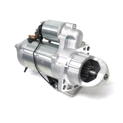 POLO/EURO | A0041518401 | MOTOR PARTIDA 24V 4KW MB ACCELO/ATEGO/ATRON MOTOR OM904LA/OM924LA/OM906LA/OM926LA (PINHAO/BENDIX 9 DENTES) (TRABALHA COM MANCAL/FOCINHO) (3 FUROS FIXACAO 11,5MM)