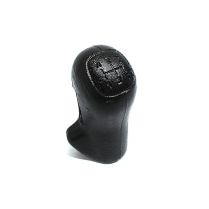 PPU | T75711141A | PUNHO/MANOPLA ALAVANCA CAMBIO FORD/VW (COM FURO PARA BOTAO REDUZIDA)