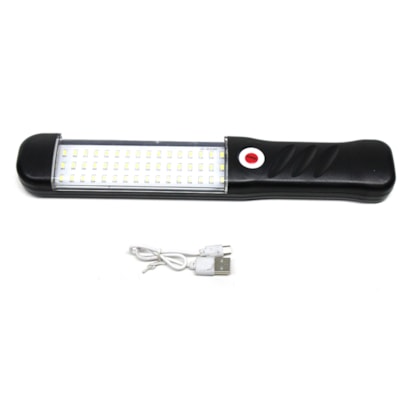 PRADOLUX | IL7025 | LANTERNA LUZ INSPECAO/TRABALHO 48 LEDS (100/300 LUMENS) (MEDIDA 297X500X28MM) (BATERIA REGARREGAVEL 1800MAH BIVOLT 110V/220V)