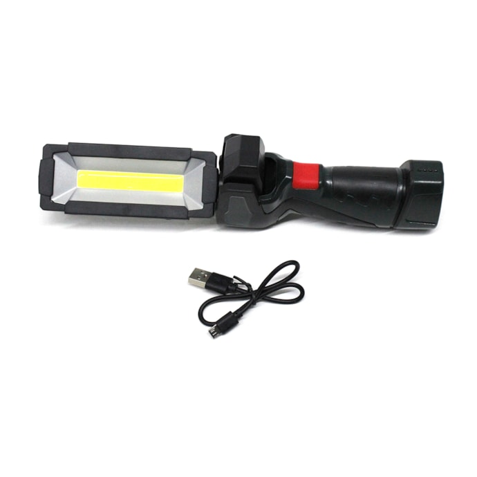PRADOLUX | IL7026 | LANTERNA LUZ INSPECAO/TRABALHO LEDS COB (60/240 LUMENS) (MEDIDA 260X650X450MM) (BATERIA REGARREGAVEL 1500MAH BIVOLT 110V/220V)-e74be769-862c-4302-8613-9f2db5bd8ee5