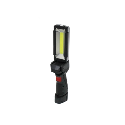 PRADOLUX | IL7026 | LANTERNA LUZ INSPECAO/TRABALHO LEDS COB (60/240 LUMENS) (MEDIDA 260X650X450MM) (BATERIA REGARREGAVEL 1500MAH BIVOLT 110V/220V)