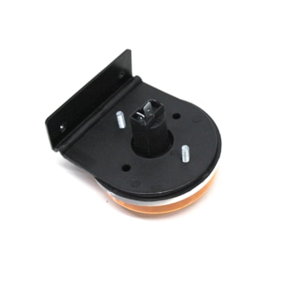 PRADOLUX | PL03261901 | LANTERNA LATERAL BAU/CARRETA COM SUPORTE (AMBAR/AMARELA)