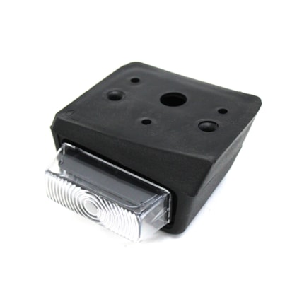 PRADOLUX | PL04620102 | LANTERNA TETO LD (EXTERNA) FORD CARGO PANDA CABINE SIMPLES (COM SOQUETE) (CRISTAL) (USA LAMPADA 69) (BASE RETA)