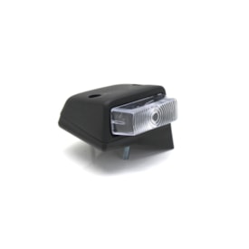 PRADOLUX | PL04623602 | LANTERNA TETO LE (EXTERNA) FORD CARGO PANDA CABINE LEITO (COM SOQUETE) (CRISTAL) (USA LAMPADA 69) (BASE INCLINADA)