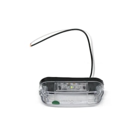 PRADOLUX | PL04800042 | LANTERNA 1 LED BIVOLT 12V/24V ILUMINACAO LUZ PLACA TRASEIRA (USO UNIVERSAL/CARRETA)(LENTE CRISTAL)