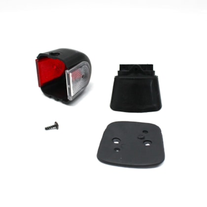 PRADOLUX | PL05320007 | LANTERNA TETO LD/LE (EXTERNA) MB HPN 709/710/912/914/1218/1418/1618/1620/2318 (89 A 2011) (VERMELHA/CRISTAL)