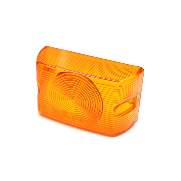 PRADOLUX | PL05992901 | LENTE LANTERNA LATERAL BAU/CARRETA (AMBAR/AMARELA)(CANTO ARREDONDADO)-02c9311d-ea4a-4a2e-82ad-5184b5242519