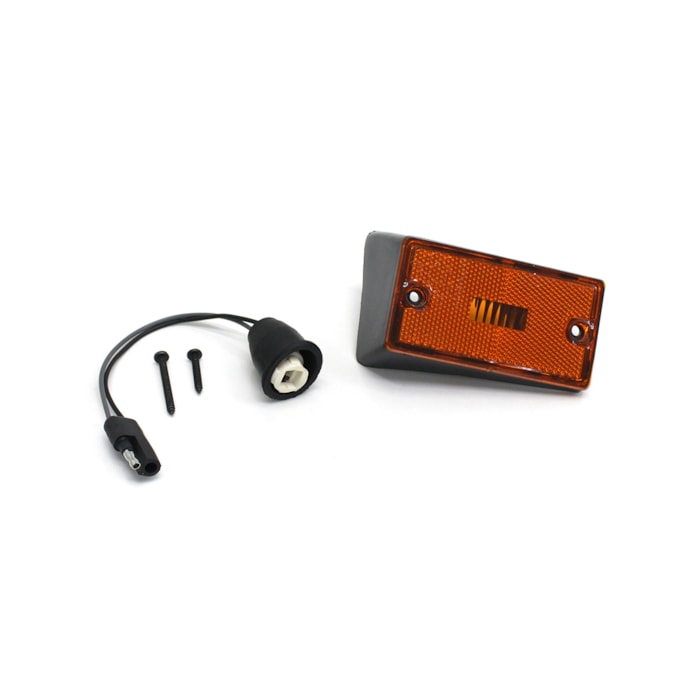 PRADOLUX | PL06964101 | LANTERNA PISCA/SETA LATERAL LD COM SOQUETE/CHICOTE/PARAFUSO VW WORKER (BASE INCLINADA)-fd968308-123c-4c7e-922a-ada596e17cf8
