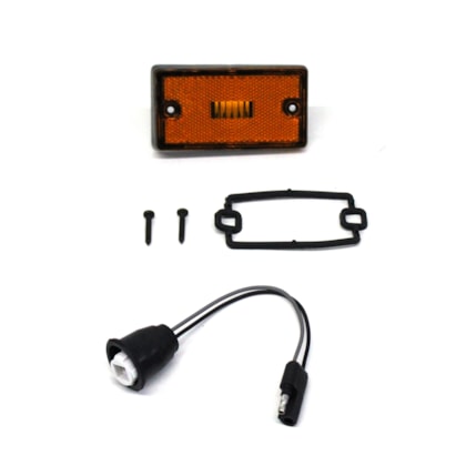 PRADOLUX | PL06984101 | LANTERNA PISCA/SETA LATERAL LD/LE VW WORKER (COM SOQUETE)(AMARELA)
