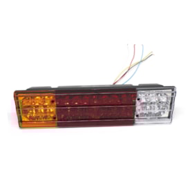 PRADOLUX | PL07162349 | LANTERNA TRASEIRA TRICOLOR FORD CARGO MODERNO MB 710/912/1214/1418/1618/1718/2318 (SEM VIGIA/LUZ PLACA) (SEM CONECTOR/PLUG) BIVOLT 12V/24V 24 LEDS
