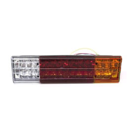 PRADOLUX | PL07162449 | LANTERNA TRASEIRA TRICOLOR FORD CARGO MODERNO MB 710/912/1214/1418/1618/1718/2318 (COM VIGIA/LUZ PLACA) (SEM CONECTOR/PLUG) BIVOLT 12V/24V 26 LEDS