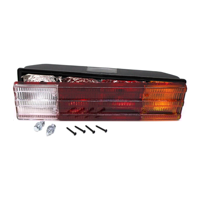 PRADOLUX | PL07163209 | LANTERNA TRASEIRA TRICOLOR LE FORD CARGO MODERNO | MB ACCELO/ATEGO/HPN 1620 (COM VIGIA/LUZ PLACA) (COM CONECTOR/PLUG RETANGULAR 5 VIAS)-1cf5e759-c93d-4332-8d35-1c5fc5461554