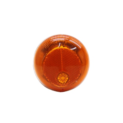 PRADOLUX | PL08960001 | LANTERNA PISCA/SETA LATERAL ESTRIBO (REDONDA) LD/LE VW CONSTELLATION (SEM SOQUETE)