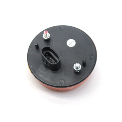 PRADOLUX | PL09961261 | LANTERNA LED 12V REDONDA INDICADORA DIRECAO/SETA LD/LE VW DELIVERY AMARELA/AMBAR (USE CHICOTE 3 VIAS PL99973797)