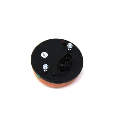 PRADOLUX | PL09962461 | LANTERNA LED 24V PISCA/SETA LATERAL ESTRIBO (REDONDA) LD/LE VW CONSTELLATION EURO 5/6 AMARELA/AMBAR (USE CHICOTE 3 VIAS PL99973797)