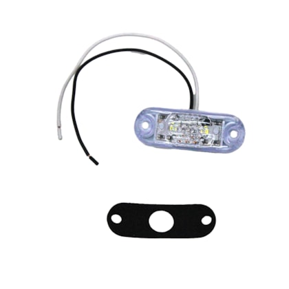 PRADOLUX | PL13340062 | LANTERNA DELIMITADORA LED BIVOLT (CRISTAL)