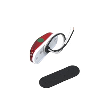 PRADOLUX | PL13340063 | LANTERNA LED BIVOLT DELIMITADORA LATERAL CARRETA/BAU (VERMELHA)