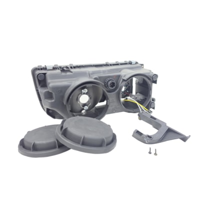 PRADOLUX | PL60300222 | FAROL DUPLO RETANGULAR LE MB AXOR (2005 A 2016) (H7/H1/PINGAO)