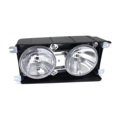 PRADOLUX | PL70040122 | FAROL DUPLO REDONDO LD MB CARA CHATA 712C/1215C/1714/2423 (00..) ((H1/H1 SEM SOQUETE)