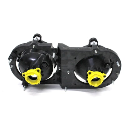 PRADOLUX | PL70120122 | FAROL DUPLO REDONDO LD CARGO (2003 A 2006) POSICAO DIAGONAL (LAMPADA H7)