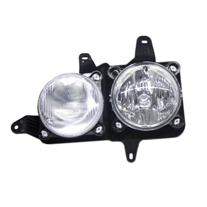 PRADOLUX | PL70260222 | FAROL DUPLO REDONDO LE MB ACCELO 815/915C/1016 (2008..) (LAMPADA H7/H1) (SOQUETE TIPO CACHIMBO)