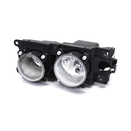 PRADOLUX | PL70280222 | FAROL DUPLO REDONDO LE (SEM LANTERNA PISCA/CHICOTE COM SOQUETE) MB ATRON (2013..) (H7/H1)