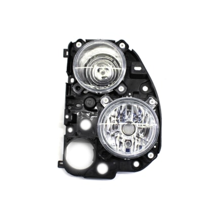 PRADOLUX | PL70300122 | FAROL DUPLO REDONDO LD MB ACTROS MODELO ORION (2016 A 2019) (LAMPADA H7/H1) (SEM MOLDURA E SEM CHICOTE) (SEM LANTERNA PISCA FRONTAL)