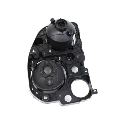 PRADOLUX | PL70300122 | FAROL DUPLO REDONDO LD MB ACTROS MODELO ORION (2016 A 2019) (LAMPADA H7/H1) (SEM MOLDURA E SEM CHICOTE) (SEM LANTERNA PISCA FRONTAL)