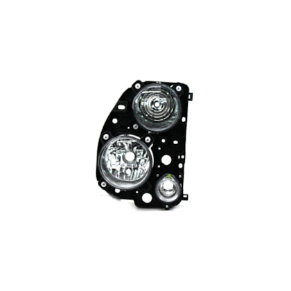 PRADOLUX | PL70309222 | FAROL DUPLO REDONDO LE MB ACTROS MODELO ORION (2016 A 2019) (LAMPADA H7/H1) (SEM MOLDURA E SEM CHICOTE)