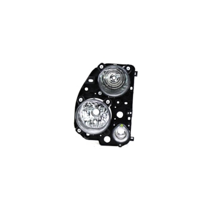 PRADOLUX | PL70309222 | FAROL DUPLO REDONDO LE MB ACTROS MODELO ORION (2016 A 2019) (LAMPADA H7/H1) (SEM MOLDURA E SEM CHICOTE)