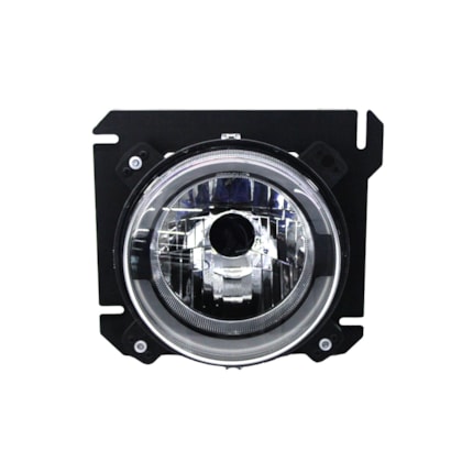 PRADOLUX | PL70380162 | FAROL PRINCIPAL REDONDO LD VW CONSTELLATION MODELO MODERNO EURO 6 (PARA LAMPADA H4 + DRL LED BIVOLT ANGEL EYES) ( USE CHICOTE PL99770000 )