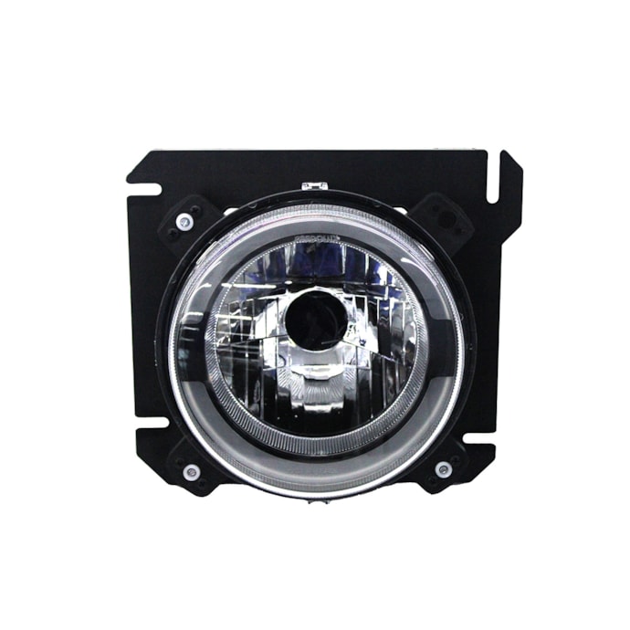 PRADOLUX | PL70380162 | FAROL PRINCIPAL REDONDO LD VW CONSTELLATION MODELO MODERNO EURO 6 (PARA LAMPADA H4 + DRL LED BIVOLT ANGEL EYES) ( USE CHICOTE PL99770000 )-51a0c7f2-4d52-455c-ab6c-0b73bc338cec