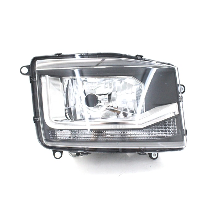 PRADOLUX | PL70400122 | FAROL PRINCIPAL LD VW NOVO DELIVERY (SEM LAMPADA) (USA LAMPADA H4 E PY21W) (DRL LED BIVOLT 12V/24V)-04158312-dedf-46c5-a654-0f32f53dcca2