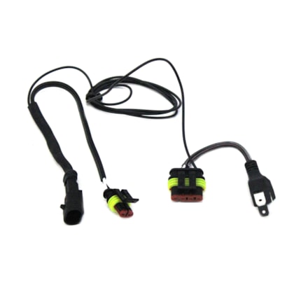 PRADOLUX | PL99770000 | CHICOTE ADAPTADOR FAROL PRINCIPAL REDONDO LD/LE VW CONSTELLATION COM ANGEL EYES (REPARO RAPIDO)