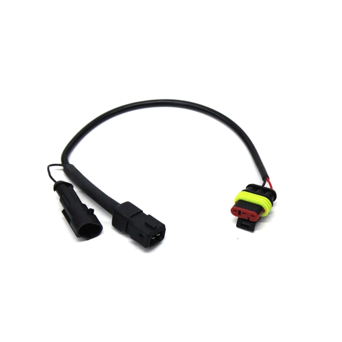 PRADOLUX | PL99810000 | CHICOTE COMPLETO COM CONECTOR 3 VIAS PARA LANTERNA PISCA/SETA FRONTAL VW (MODELO ADAPTACAO ANTIGO PARA MODERNO)-d49b1fe9-6168-4f37-ab59-69b153de0de4