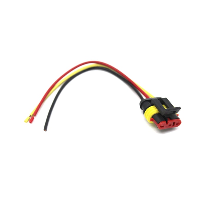 PRADOLUX | PL99973797 | CHICOTE COM CONECTOR 3 VIAS PARA LANTERNA PISCA/SETA LATERAL E FRONTAL VW CONSTELLATION (REPARO RAPIDO)-340c5f66-d32a-4fd9-8a5d-52686e9763cf