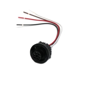 RAINHA DAS SETE | ETE2941 | CHICOTE 4 VIAS PARA SENSOR VELOCIMETRO AGRALE/FORD CAMBIO EATON (CONECTOR RETANGULAR) (REPARO RAPIDO)
