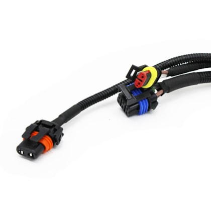 RAINHA DAS SETE | ETE5247 | CHICOTE FAROL DUPLO REDONDO LD/LE MB ACCELO 815/915C/1016 (2008..) (LAMPADA H7/H1) (USE SOQUETE ETE7491 SOQUETE TIPO CACHIMBO)