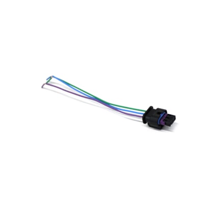 RAINHA DAS SETE | ETE5322 | CHICOTE COM CONECTOR 3 VIAS PARA SENSOR POSICAO VIRABREQUIM/EIXO COMANDO VALVULA VW (REPARO RAPIDO)