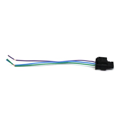 RAINHA DAS SETE | ETE5322 | CHICOTE COM CONECTOR 3 VIAS PARA SENSOR POSICAO VIRABREQUIM/EIXO COMANDO VALVULA VW (REPARO RAPIDO)