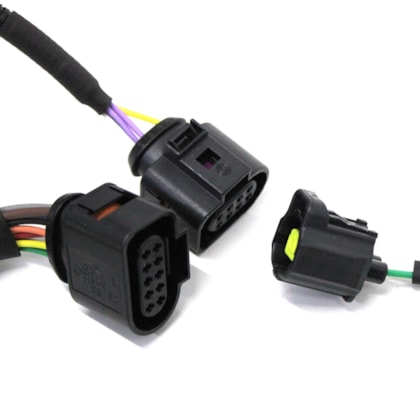 RAINHA DAS SETE | ETE5369 | CONJUNTO CHICOTE ACIONAMENTO MAQUINA VIDRO ELETRICA LE VW CONSTELLATION