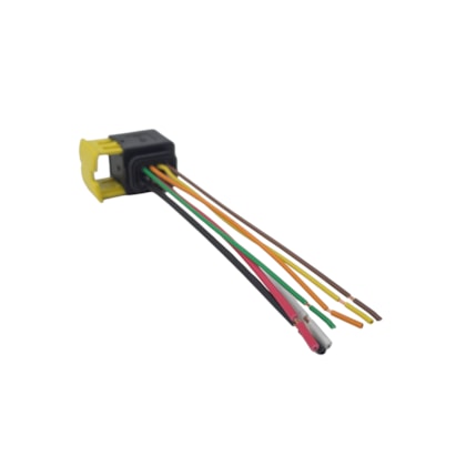RAINHA DAS SETE | ETE5659 | CHICOTE COM CONECTOR/SOQUETE 7 VIAS LANTERNA TRASEIRA MB ACCELO/ACTROS/AXOR/ATEGO (REPARO RAPIDO)